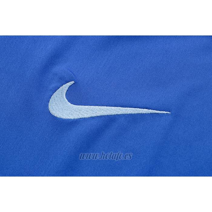 Chandal del Inglaterra Manga Corta 2022-2023 Azul - Pantalon Corto